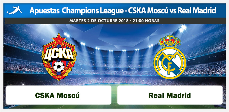 CSKA Moscú vs Real Madrid | Apuestas Champions League.