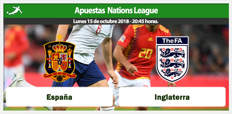 Apuestas España – Inglaterra, Uefa Nations League.