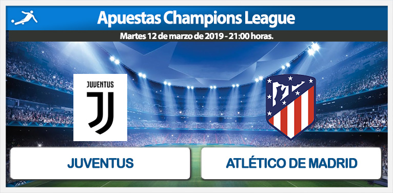 Apuestas Juventus vs Atlético de Madrid | Champions League.